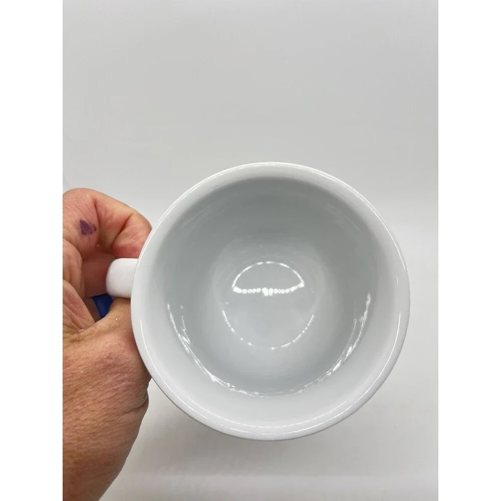 Pottery Barn White Mug Coffee Tea